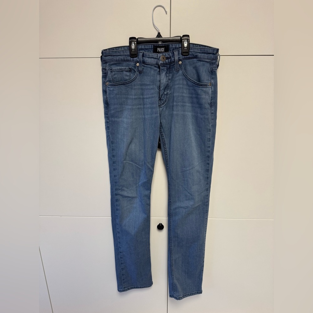 Paige Federal Slim Straight Jean